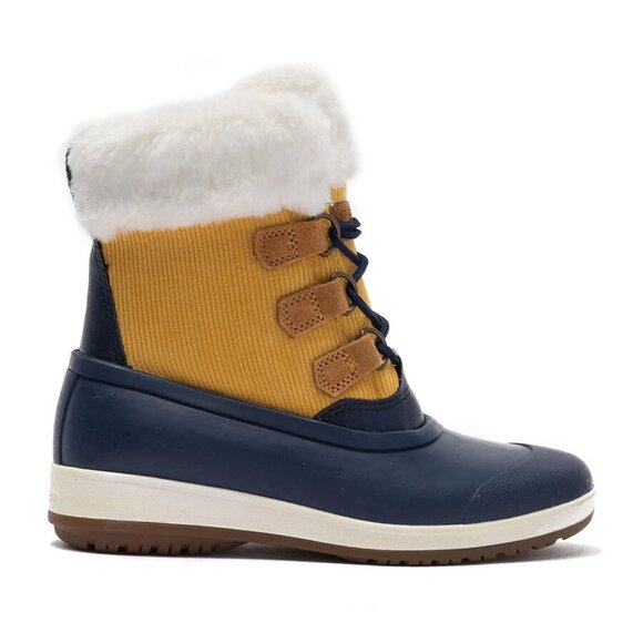 NEW Sperry Pacifica Alpine Waterproof Corduroy Faux Fur Trim Boots Sz. 11 - Picture 3 of 3